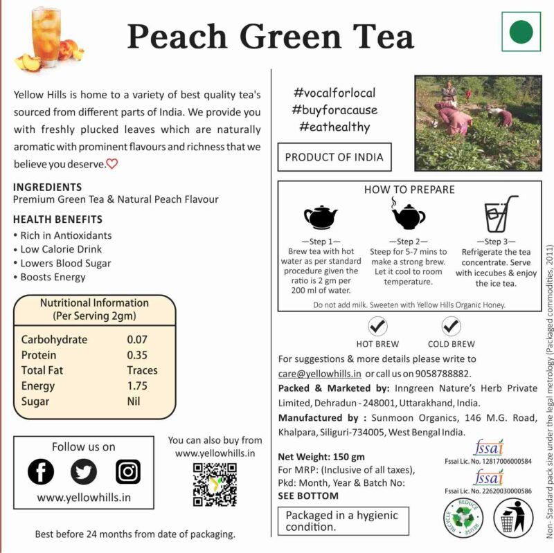 Peachy Blush Peach Tea - Image 3