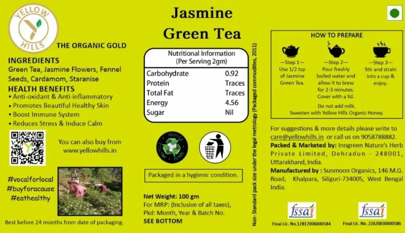 Jasmine Green Tea - Image 2