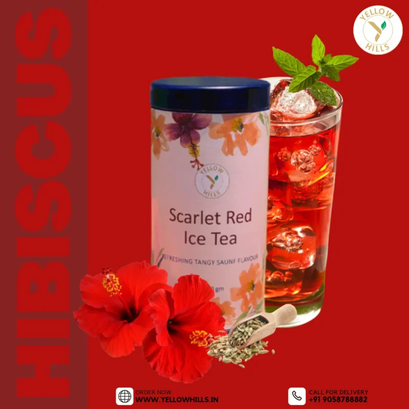 Scarlet Red Ice Tea